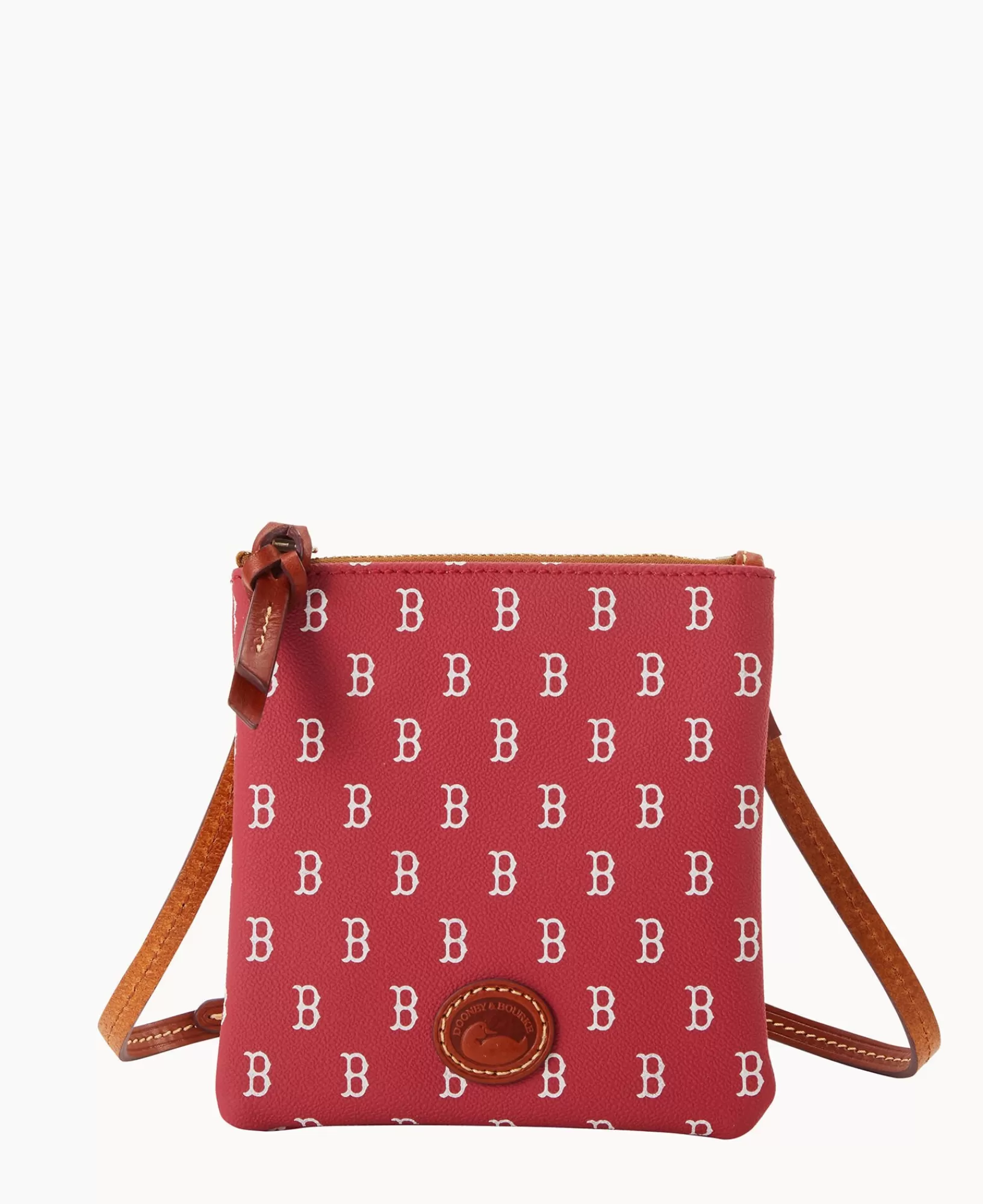 Shoulder Bags | Crossbodies>Dooney & Bourke MLB Sox Small North South Top Zip Crossbody Red