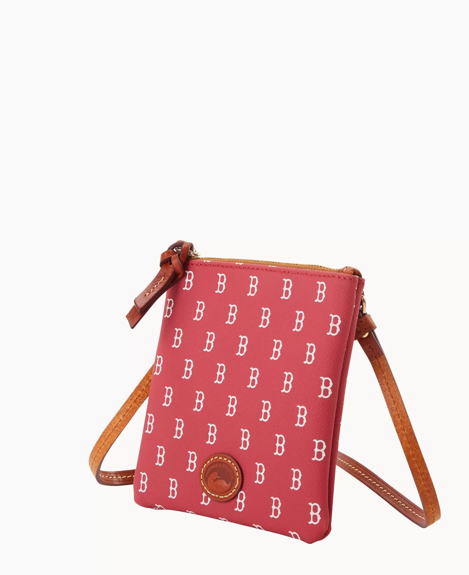 Shoulder Bags | Crossbodies>Dooney & Bourke MLB Sox Small North South Top Zip Crossbody Red