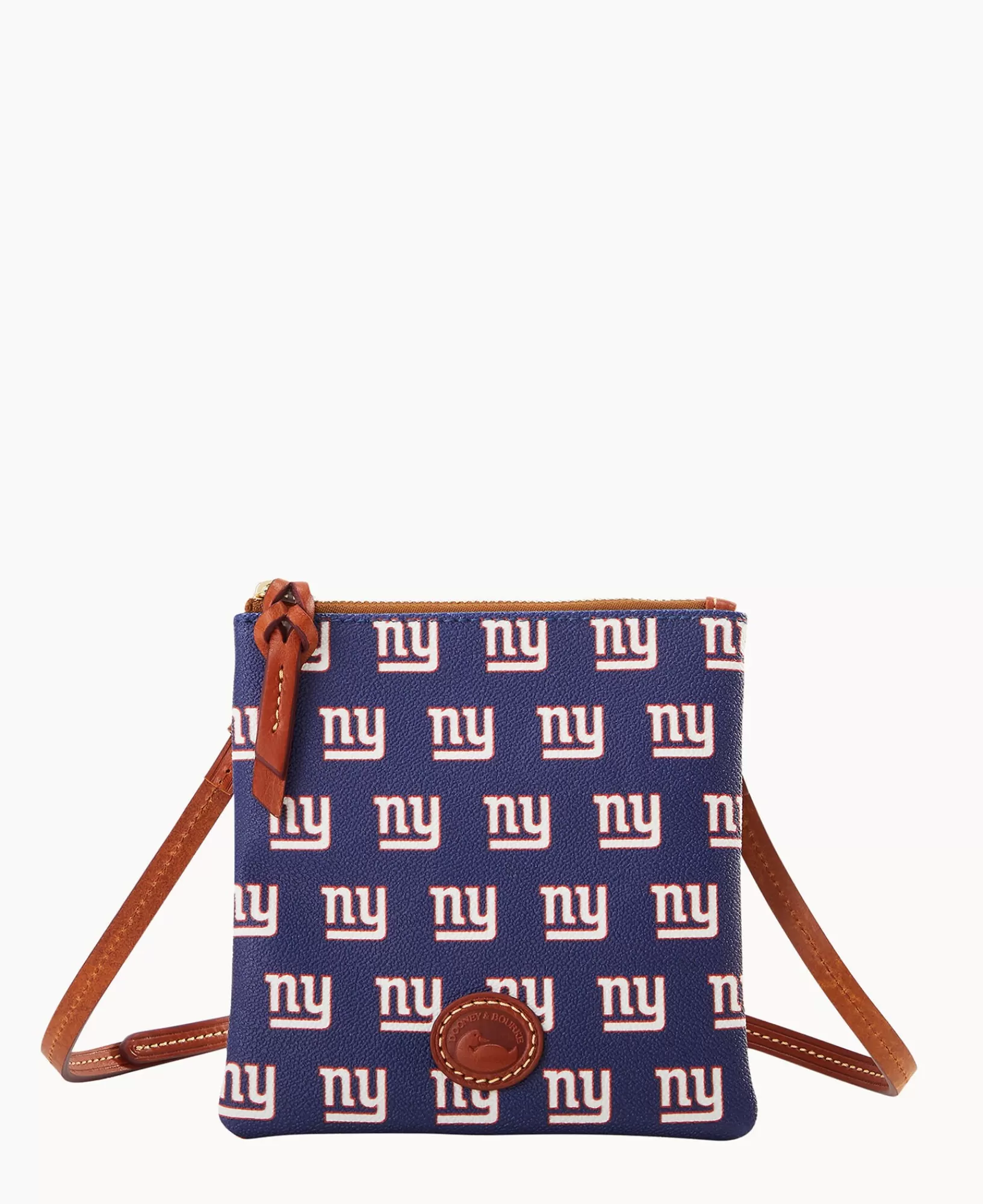 Shoulder Bags | Crossbodies>Dooney & Bourke NFL NY Giants Small North South Top Zip Crossbody Navy