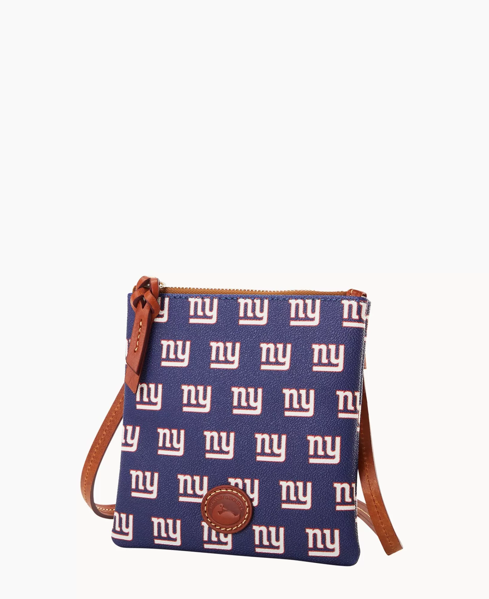 Shoulder Bags | Crossbodies>Dooney & Bourke NFL NY Giants Small North South Top Zip Crossbody Navy