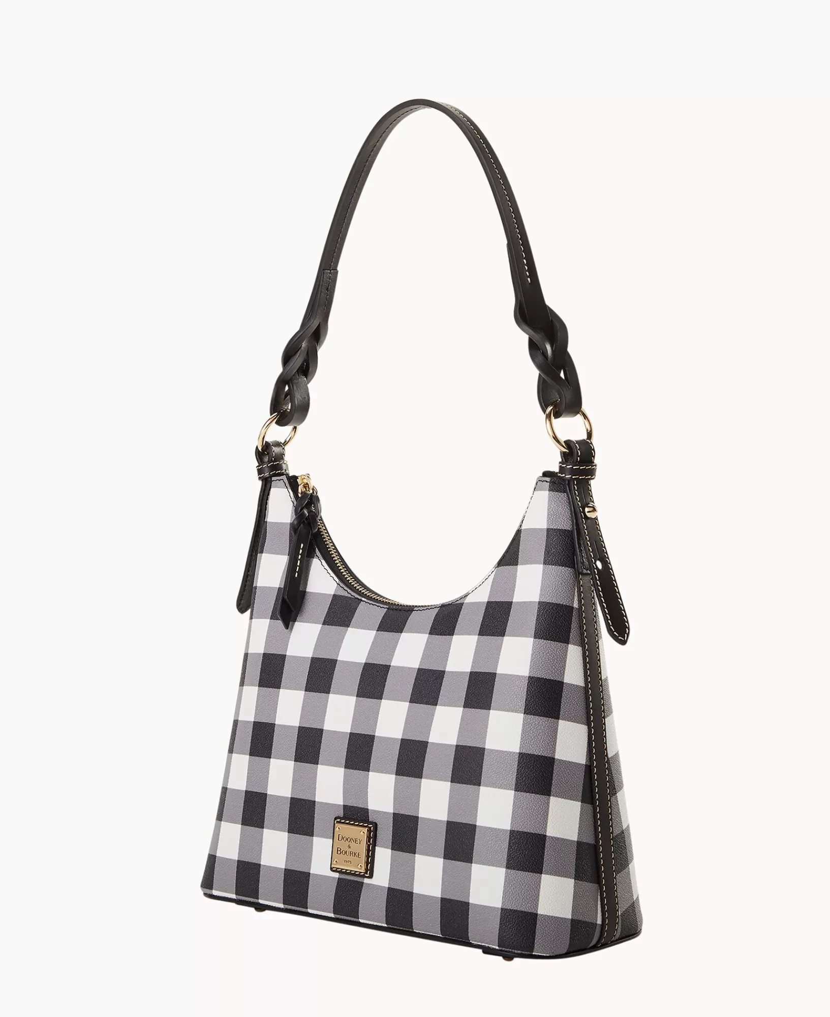 Shoulder Bags>Dooney & Bourke Tucker Bryce Hobo Black